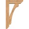 Ekena Millwork Legacy Slat Smooth Bracket w/ Offset Brace, Western Red Cedar, 5 1/2"W x 18"D x 30"H BKT0604X18X30LEC06SWR - alternate 3